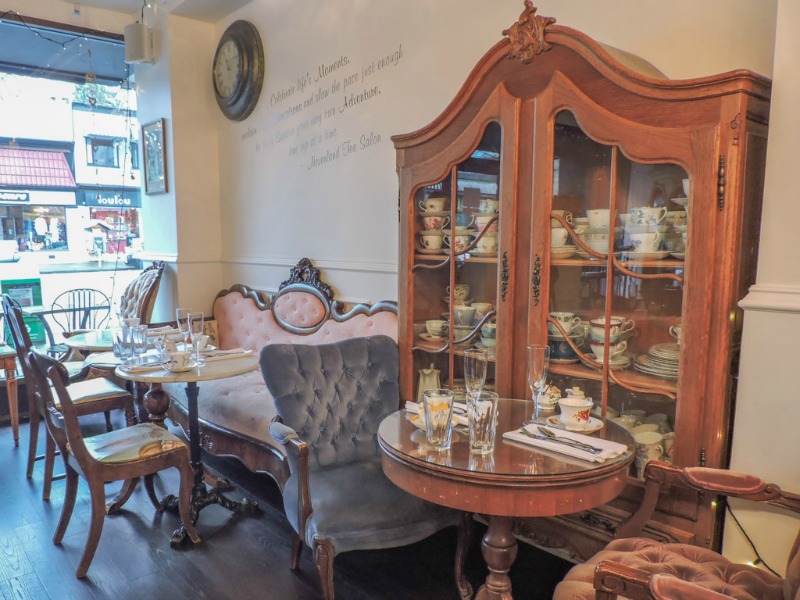 Neverland Tea Salon in Kitsilano, Vancouver